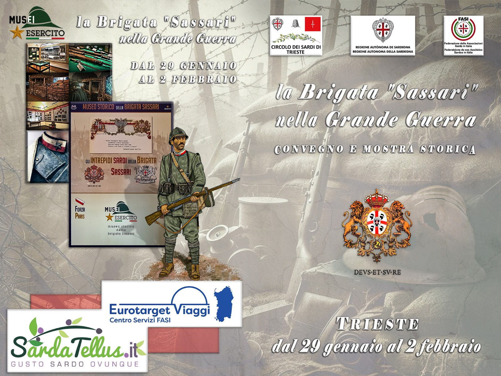 Il comune di Trieste conferisce la Cittadinanza Onoraria alla Brigata “Sassari”