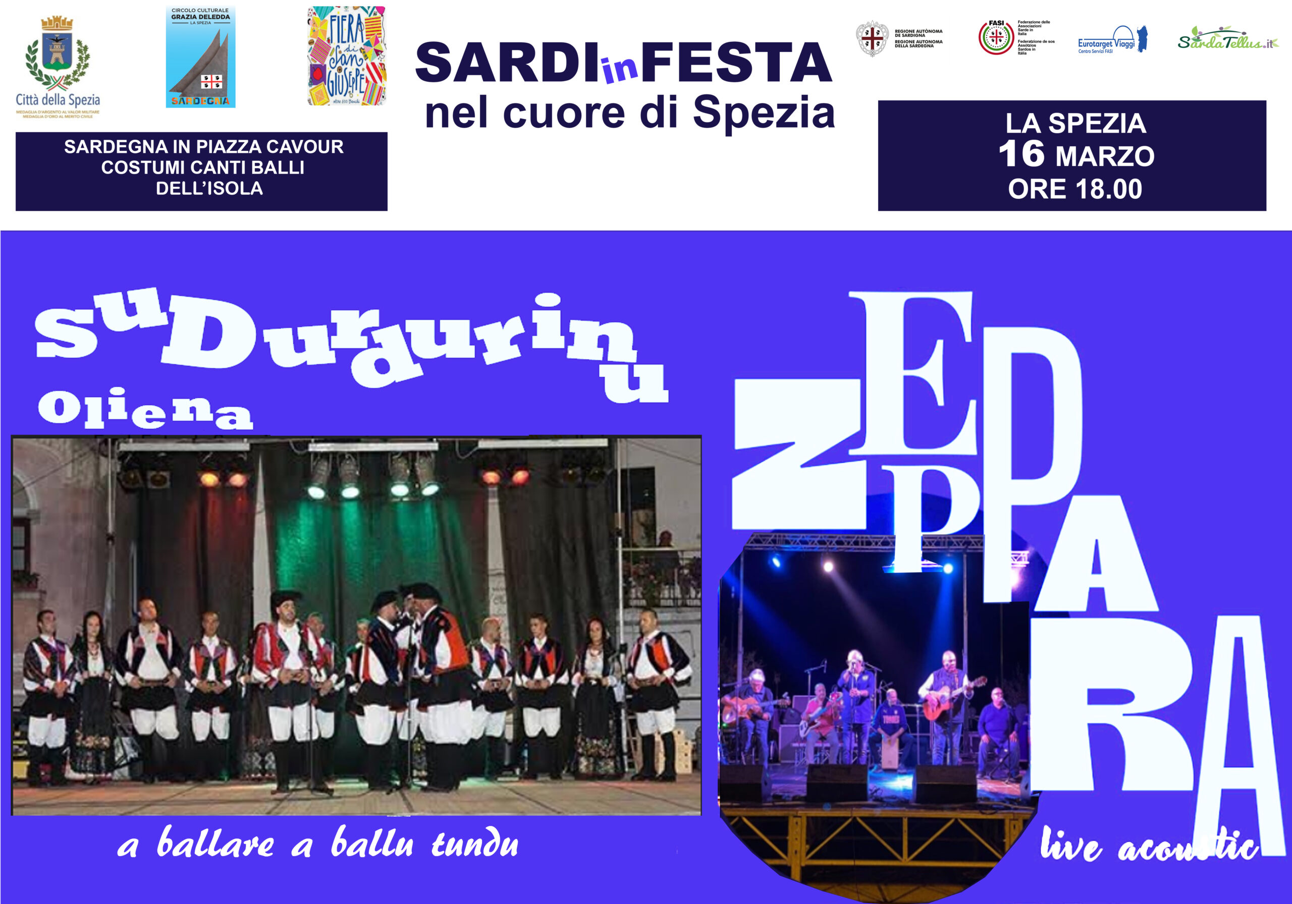SARDI in FESTA nel CUORE di SPEZIA
