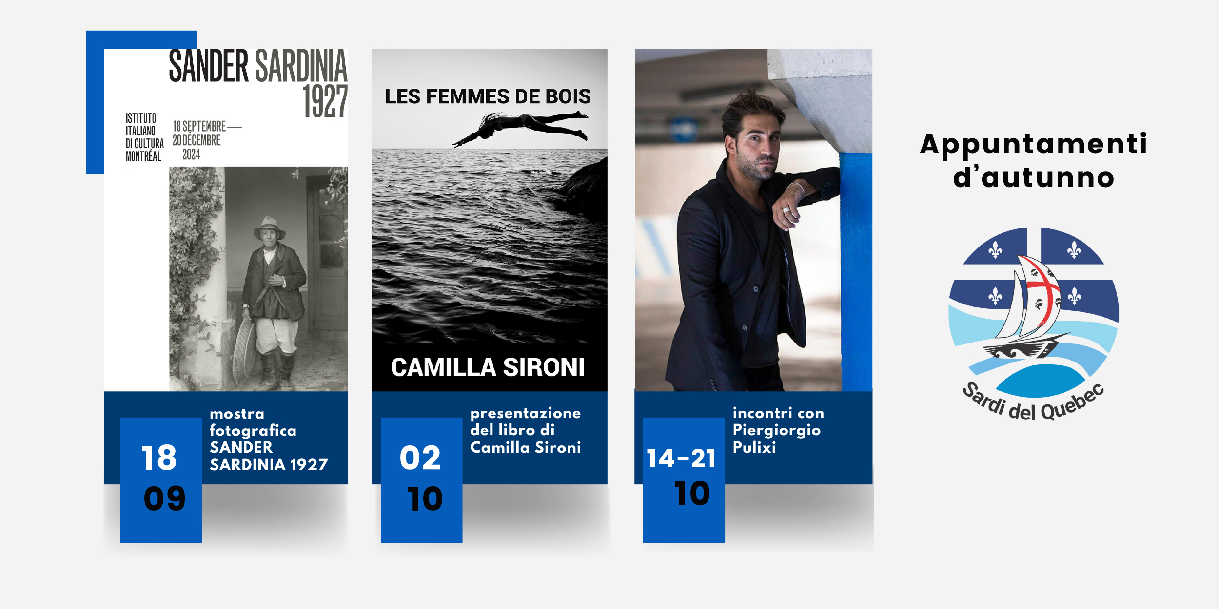 Iniziative dell’Associazione Sardi del Quebec