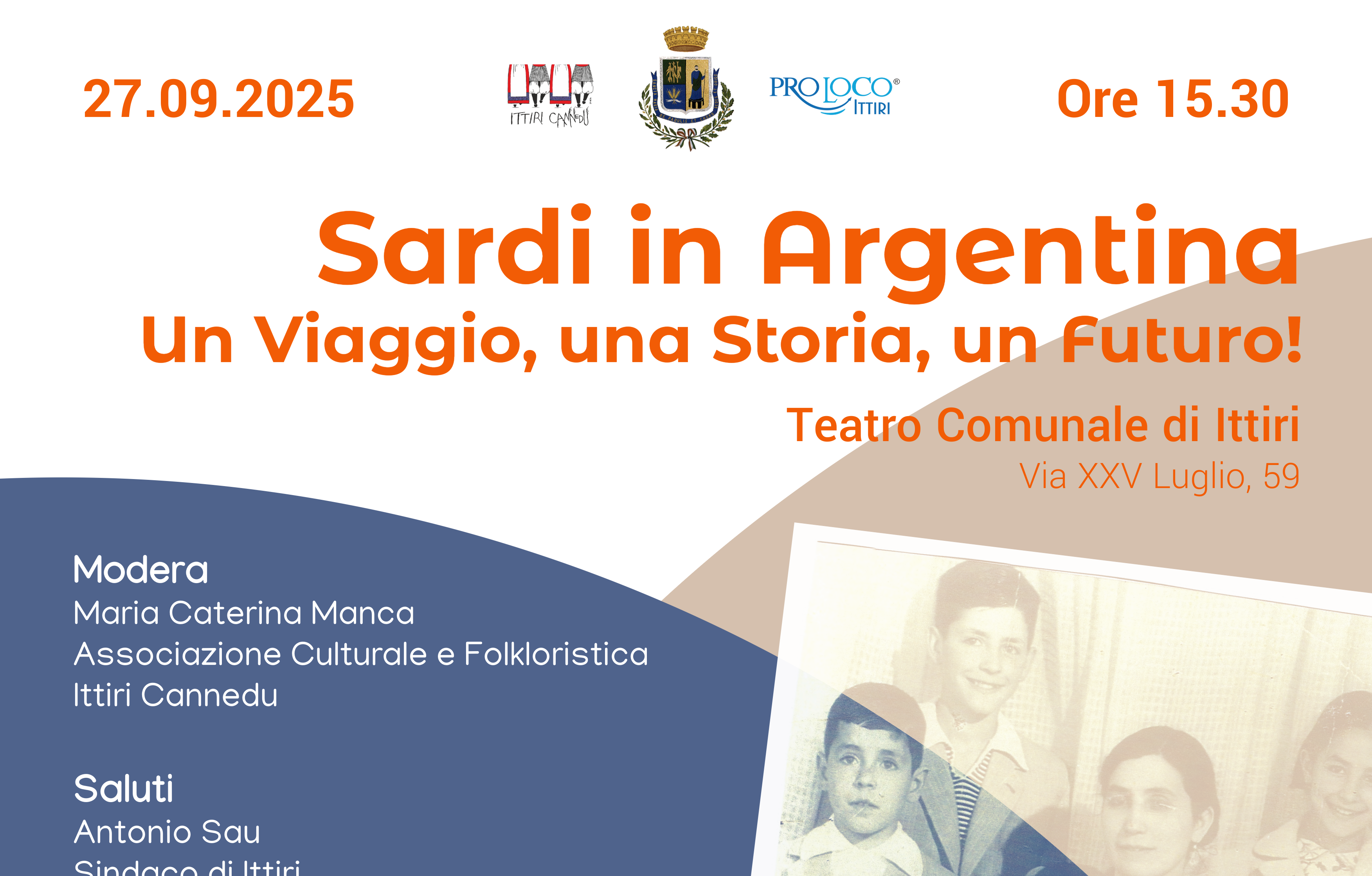 Sardi in Argentina, Un viaggio, una Storia, un Futuro