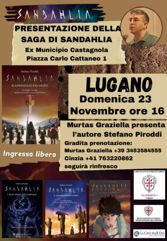 Svizzera: Incontro con Stefano Piroddi a Lugano