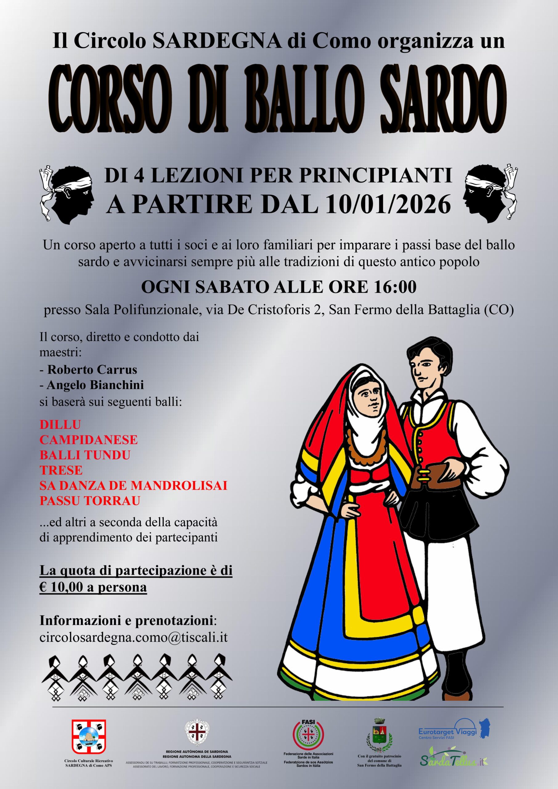CORSO DI BALLO SARDO